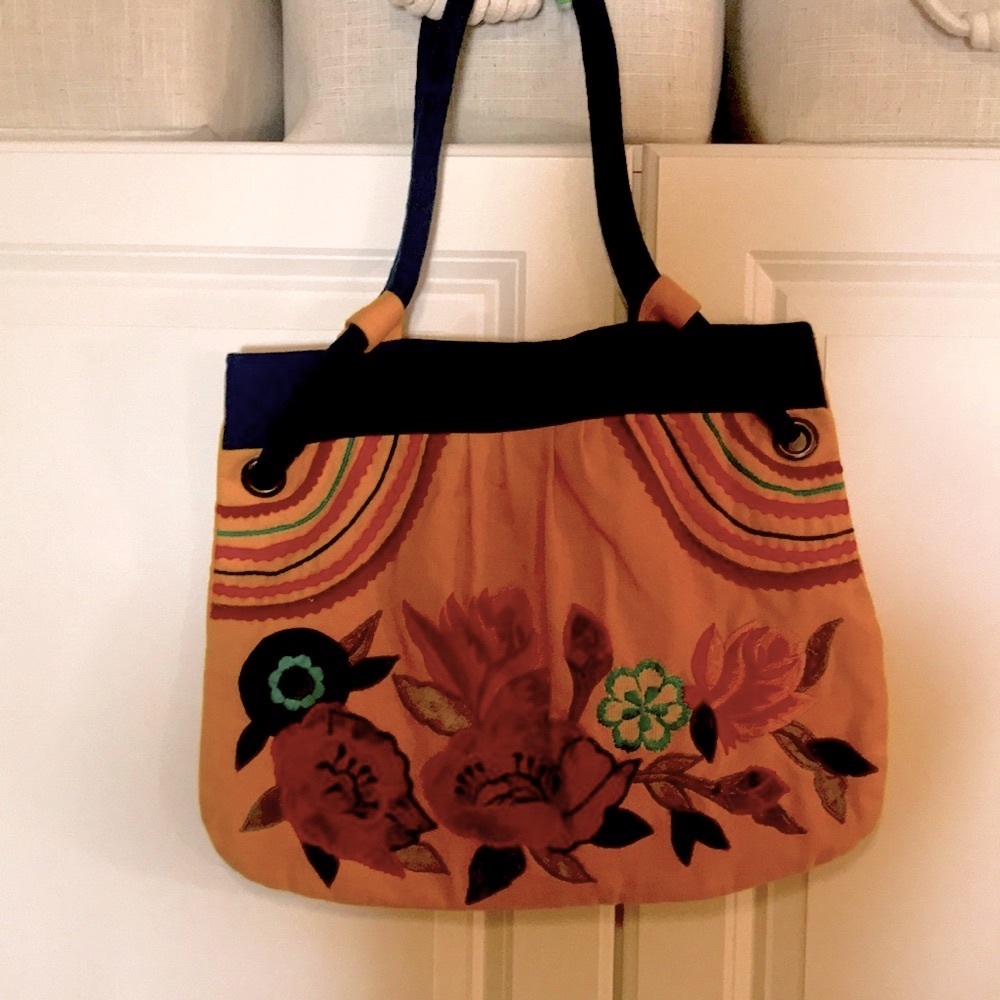 Melody Ross Embroidered HandBag
